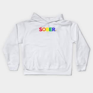 Sober Pride Colors Kids Hoodie